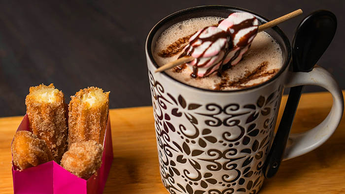 Churros & Hot Chocolate